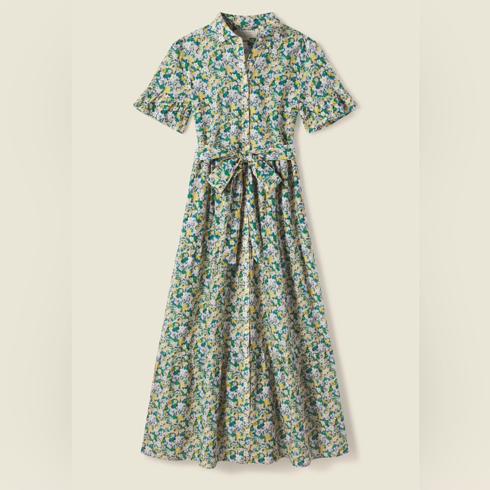 Trovata Birds of Paradis Martine Floral Dress Size S